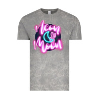 Cloud Rock neon moon Vintage Tee - JahusDesignShop