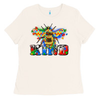 Bone bee kind autism Ladies Tee - Zillion Design Studio