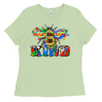 Matcha bee kind autism Ladies Tee - Zillion Design Studio