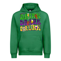 Emerald Drink drank drunk Mardi Gras Urban Hoodie - HowdyJamesFarm