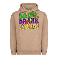 Pigment Burro Drink drank drunk Mardi Gras Urban Hoodie - HowdyJamesFarm