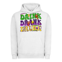 Pigment Lunar Rock Drink drank drunk Mardi Gras Urban Hoodie - HowdyJamesFarm