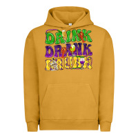 Pigment Peanut Butter Drink drank drunk Mardi Gras Urban Hoodie - HowdyJamesFarm