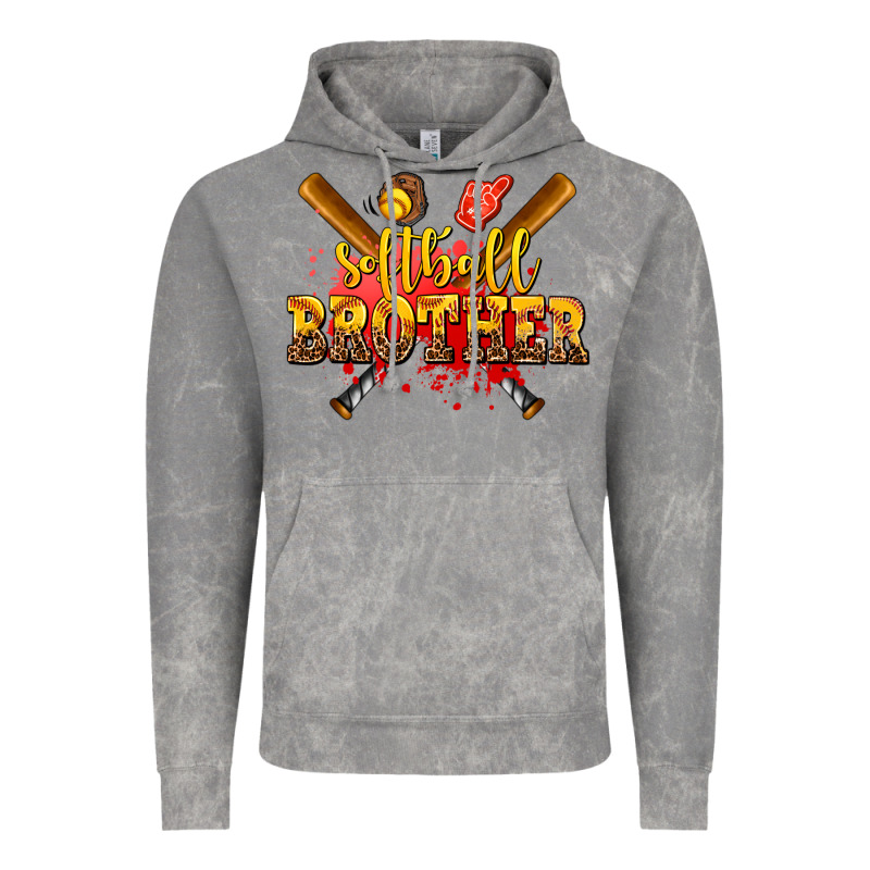 Softball Brother Vintage Hoodie by AdoDesignShop | Teevron