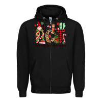 Black pct christmas Zipper Hoodie - MaliasSmallBusiness
