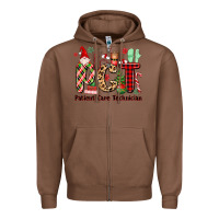 Chestnut pct christmas Zipper Hoodie - MaliasSmallBusiness