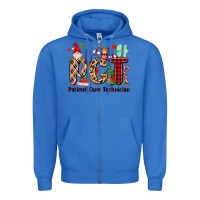 True Royal pct christmas Zipper Hoodie - MaliasSmallBusiness