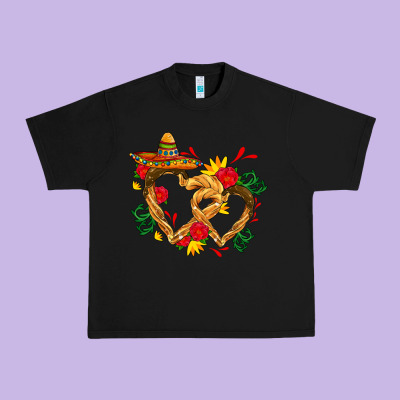 Churros With Love And Sombrero Urban Heavy Tee Designed By Adodesignshop