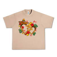 Burro Churros with love and sombrero Urban Heavy Tee - AdoDesignShop