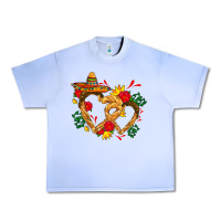 Grape Ice Churros with love and sombrero Urban Heavy Tee - AdoDesignShop