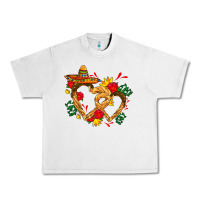 Lunar Rock Churros with love and sombrero Urban Heavy Tee - AdoDesignShop