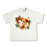Pistachio Churros with love and sombrero Urban Heavy Tee - AdoDesignShop