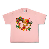 Salmon Churros with love and sombrero Urban Heavy Tee - AdoDesignShop