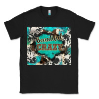 Black western beautiful crazy Classic Tee - BarkalooDesign
