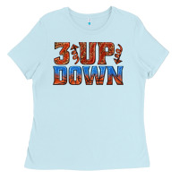 3 Up 3 Down Basketball Ladies Tee | Teevron