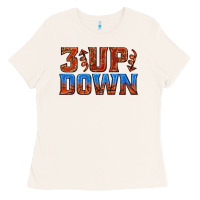 Bone 3 up 3 down basketball Ladies Tee - texasbilliewilder