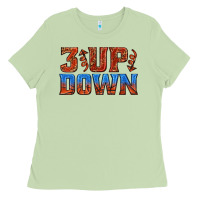 Matcha 3 up 3 down basketball Ladies Tee - texasbilliewilder