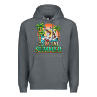 Rock Cowgirl summer Premium Hoodie - NancyCooperArtShop