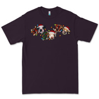 Plum hohoho christmas cows Premium Tee - RanaPortraitStore