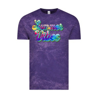 Cloud Purple summer vibes Vintage Tee - JahusDesignShop