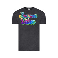 Vintage Black summer vibes Vintage Tee - JahusDesignShop
