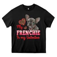 Black my frenchie is my valentine Heavy Core Tee - RanaPortraitStore