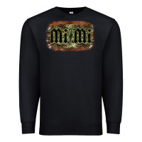 Black Camouflage Patterned Mimi Tried Premium Sweatshirt - Bettercallsaul