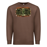 Chestnut Camouflage Patterned Mimi Tried Premium Sweatshirt - Bettercallsaul