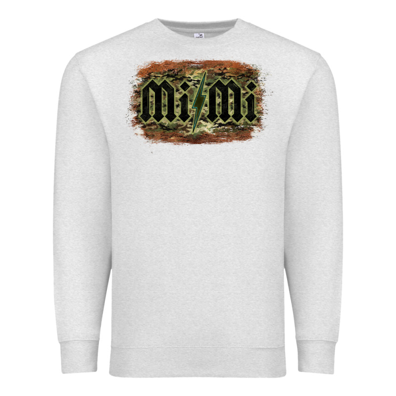Camouflage Patterned Mimi Tried Premium Sweatshirt by Bettercallsaul | Teevron