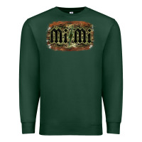 Sports Green Camouflage Patterned Mimi Tried Premium Sweatshirt - Bettercallsaul