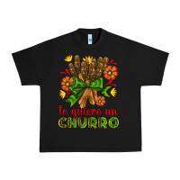 Black Te Gueiro un churro Urban Heavy Tee - AdoDesignShop