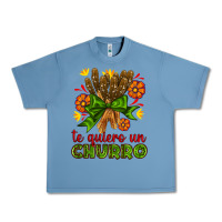 Pebble Blue Te Gueiro un churro Urban Heavy Tee - AdoDesignShop