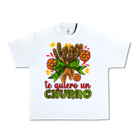 White Te Gueiro un churro Urban Heavy Tee - AdoDesignShop