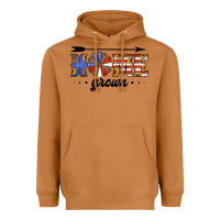 Meerkat home grown american flag windmill Heavyweight Hoodie - Jasminsmagicworld