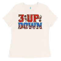 Bone 3 up 3 down football Ladies Tee - texasbilliewilder