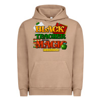 Pigment Burro Black Teacher magic Urban Hoodie - HowdyJamesFarm