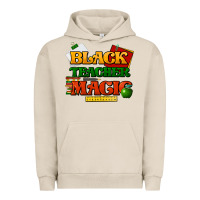 Pigment French Oak Black Teacher magic Urban Hoodie - HowdyJamesFarm