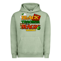 Pigment Oil Green Black Teacher magic Urban Hoodie - HowdyJamesFarm