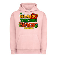 Pigment Salmon Black Teacher magic Urban Hoodie - HowdyJamesFarm