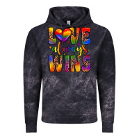 Cloud Black love always wins Vintage Hoodie - JahusDesignShop