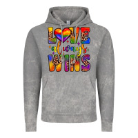 Cloud Rock love always wins Vintage Hoodie - JahusDesignShop