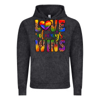 Love Always Wins Vintage Hoodie | Teevron