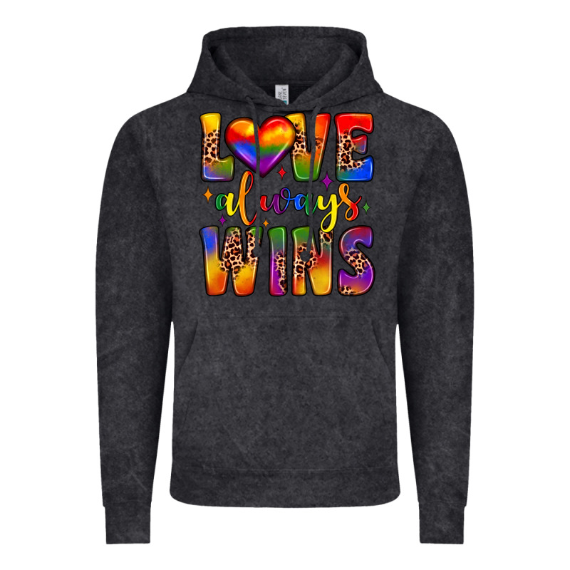 Love Always Wins Vintage Hoodie by JahusDesignShop | Teevron