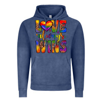 Vintage Denim love always wins Vintage Hoodie - JahusDesignShop