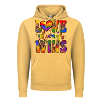 Vintage Mustard love always wins Vintage Hoodie - JahusDesignShop