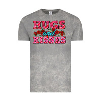 Cloud Rock hugs and kisses valentines Vintage Tee - AdoDesignShop