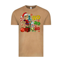 Vintage Camel Christmas ho ho ho skeleton Vintage Tee - AdoDesignShop