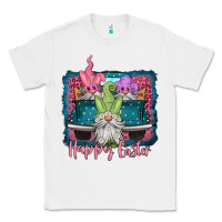 White happy easter gnomes farm truck Classic Tee - Jasminsmagicworld