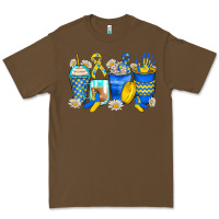Cacao down syndrome coffee cups Premium Tee - Zillion Design Studio