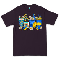 Plum down syndrome coffee cups Premium Tee - Zillion Design Studio